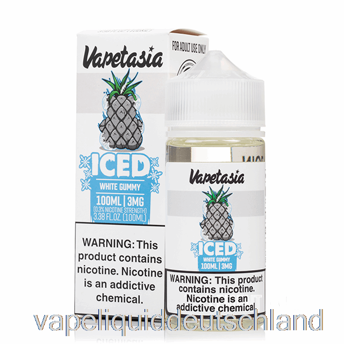 Eisgekühltes Weißes Gummibärchen – Vapetasia – 100 Ml, 3 Mg Vape-Flüssigkeit